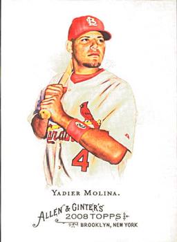2008 Topps Allen & Ginter #263 Yadier Molina Front