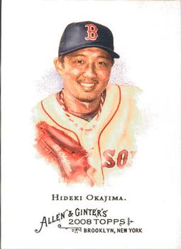 2008 Topps Allen & Ginter #296 Hideki Okajima Front