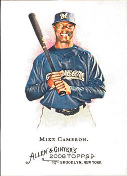 2008 Topps Allen & Ginter #314 Mike Cameron Front
