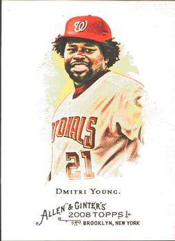 2008 Topps Allen & Ginter #320 Dmitri Young Front