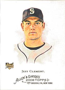 2008 Topps Allen & Ginter #329 Jeff Clement Front