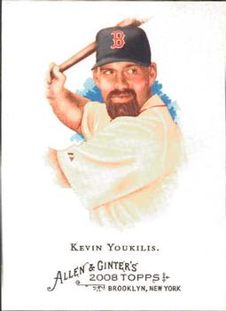 2008 Topps Allen & Ginter #350 Kevin Youkilis Front
