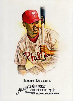 2008 Topps Allen & Ginter #140 Jimmy Rollins Front