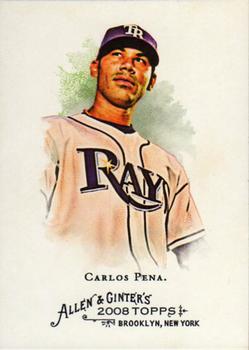 2008 Topps Allen & Ginter #185 Carlos Pena Front