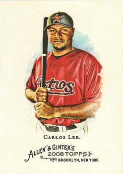 2008 Topps Allen & Ginter #210 Carlos Lee Front
