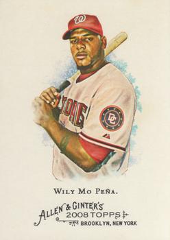 2008 Topps Allen & Ginter #321 Wily Mo Pena Front
