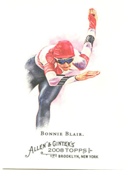 2008 Topps Allen & Ginter #84 Bonnie Blair Front