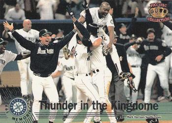 1995 Pacific Seattle Mariners #10 Thunder in the Kingdome Front