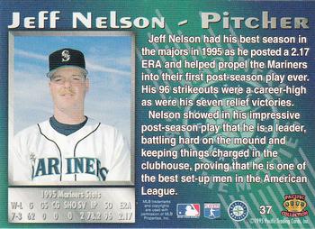 1995 Pacific Seattle Mariners #37 Jeff Nelson Back