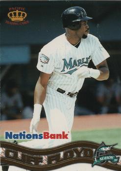 1997 Pacific NationsBank Florida Marlins #11 Cliff Floyd Front