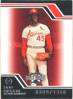 2008 Topps Triple Threads #12 Bob Gibson Front