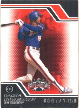 2008 Topps Triple Threads #43 Darryl Strawberry Front