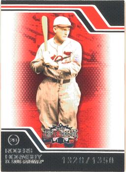 2008 Topps Triple Threads #70 Rogers Hornsby Front