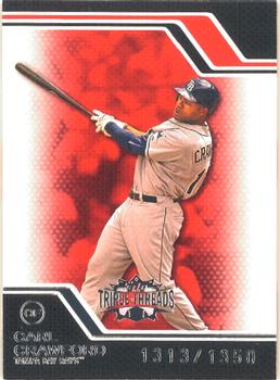 2008 Topps Triple Threads #82 Carl Crawford Front