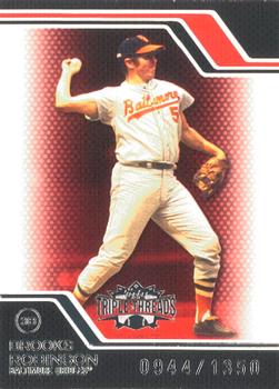 2008 Topps Triple Threads #107 Brooks Robinson Front
