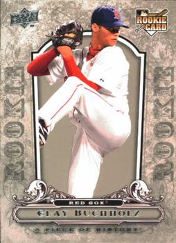 2008 Upper Deck A Piece of History #106 Clay Buchholz Front