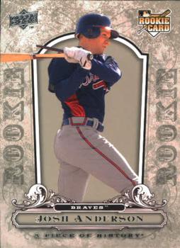 2008 Upper Deck A Piece of History #118 Josh Anderson Front