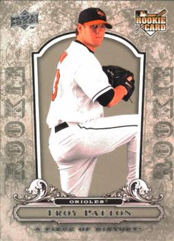 2008 Upper Deck A Piece of History #119 Troy Patton Front