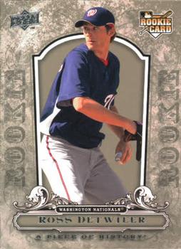 2008 Upper Deck A Piece of History #149 Ross Detwiler Front