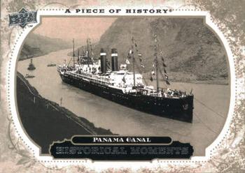 2008 Upper Deck A Piece of History #160 Opening of Panama Canal Front