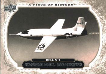 2008 Upper Deck A Piece of History #171 Bell X-1 Breaks Sound Barrier Front