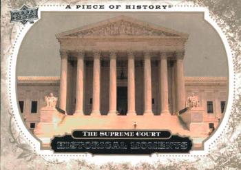 2008 Upper Deck A Piece of History #195 The Supreme Court Front