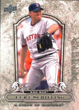 2008 Upper Deck A Piece of History #20 Curt Schilling Front