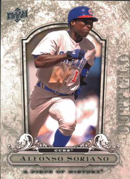 2008 Upper Deck A Piece of History #21 Alfonso Soriano Front