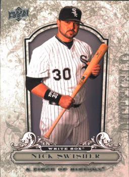 2008 Upper Deck A Piece of History #24 Nick Swisher Front