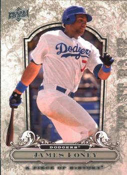 2008 Upper Deck A Piece of History #50 James Loney Front