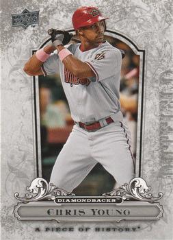 2008 Upper Deck A Piece of History #4 Chris Young Front