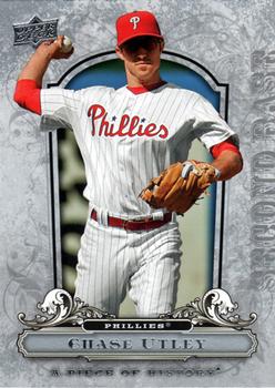 2008 Upper Deck A Piece of History #75 Chase Utley Front