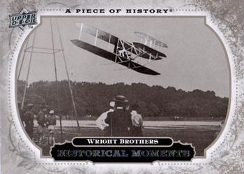 2008 Upper Deck A Piece of History #152 Wright Brothers 1st Flight Front