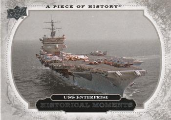 2008 Upper Deck A Piece of History #172 USS Enterprise Front