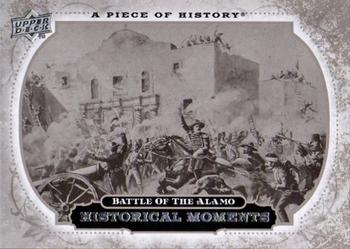 2008 Upper Deck A Piece of History #197 Battle of the Alamo Front