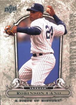 2008 Upper Deck A Piece of History #66 Robinson Cano Front