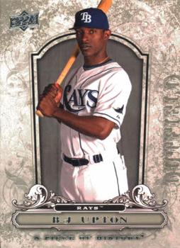 2008 Upper Deck A Piece of History #92 B.J. Upton Front