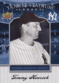 2008 Upper Deck Yankee Stadium Box Set #18 Tommy Henrich Front