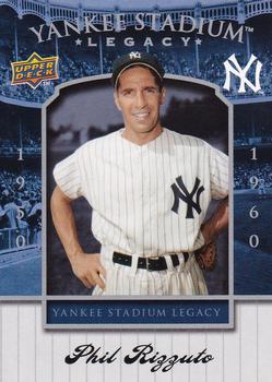 2008 Upper Deck Yankee Stadium Box Set #21 Phil Rizzuto Front