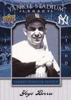 2008 Upper Deck Yankee Stadium Box Set #27 Yogi Berra Front