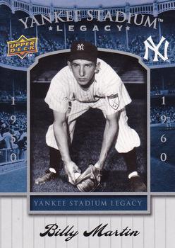 2008 Upper Deck Yankee Stadium Box Set #28 Billy Martin Front