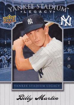 2008 Upper Deck Yankee Stadium Box Set #29 Billy Martin Front