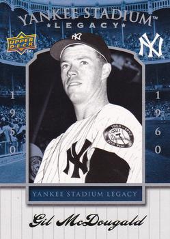 2008 Upper Deck Yankee Stadium Box Set #31 Gil McDougald Front