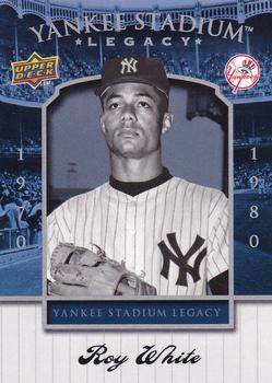 2008 Upper Deck Yankee Stadium Box Set #44 Roy White Front