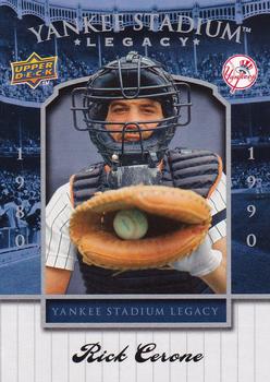 2008 Upper Deck Yankee Stadium Box Set #61 Rick Cerone Front
