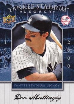 2008 Upper Deck Yankee Stadium Box Set #70 Don Mattingly Front