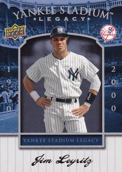 2008 Upper Deck Yankee Stadium Box Set #71 Jim Leyritz Front
