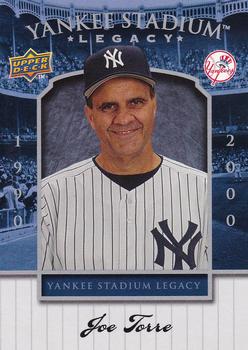 2008 Upper Deck Yankee Stadium Box Set #77 Joe Torre Front