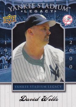 2008 Upper Deck Yankee Stadium Box Set #81 David Wells Front