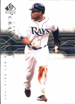 2008 SP Authentic #46 Carl Crawford Front